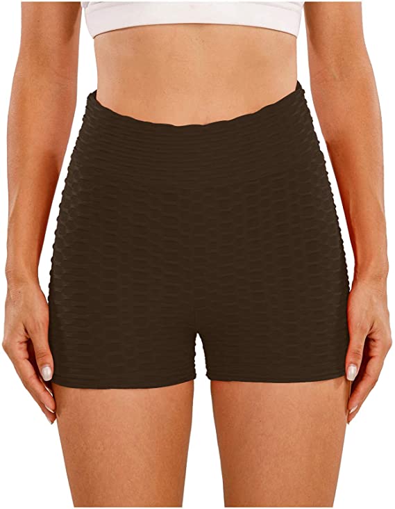 GOODTRADE8 2pc Pants for Women Basic Slip Bike Shorts Compression Workout Leggings Yoga Shorts Pants